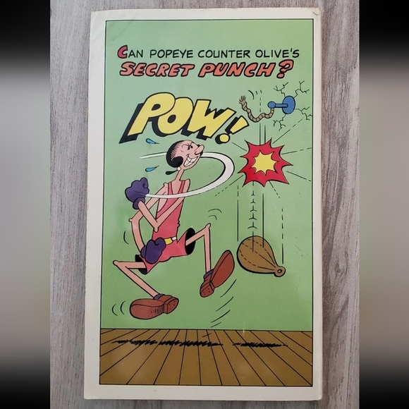POPEYE THIMBLE THEATER PAPERBACK BOOK VOL 2 Cartoons Bud Sagendorf 1980 vintage - Picture 3 of 10